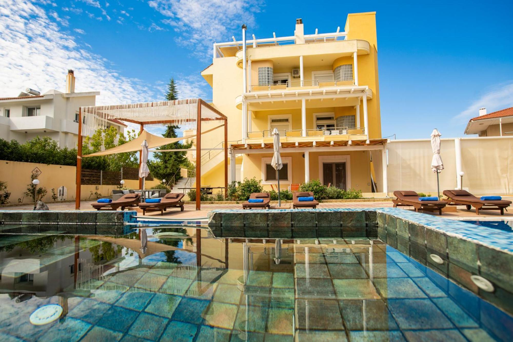 Kallithea Breeze Luxury Villa Koskinou  Eksteriør bilde