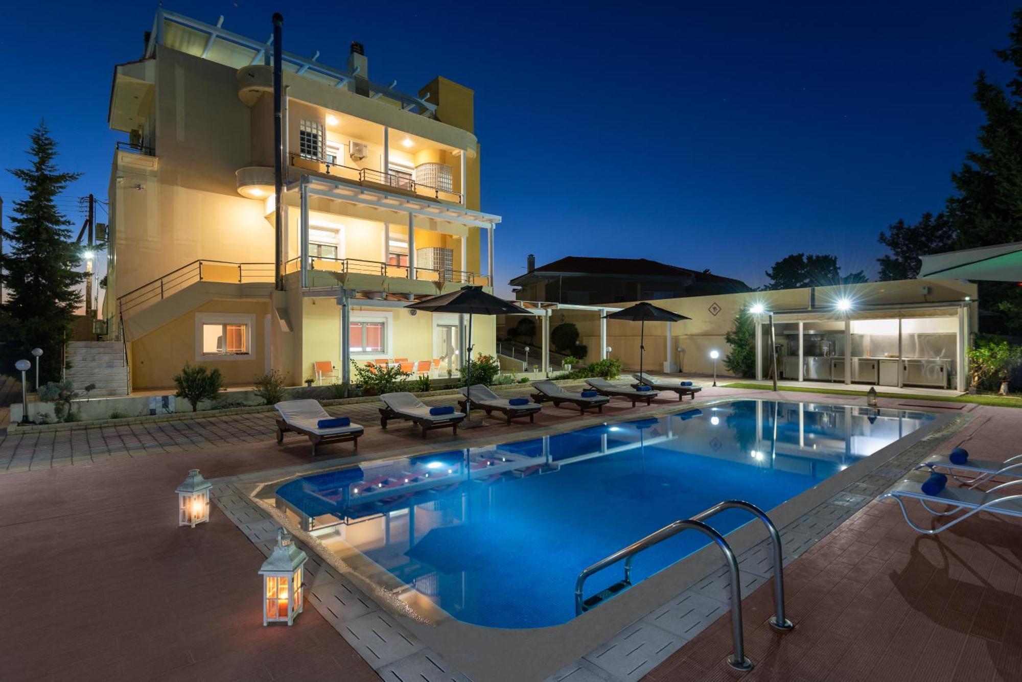 Kallithea Breeze Luxury Villa Koskinou  Eksteriør bilde